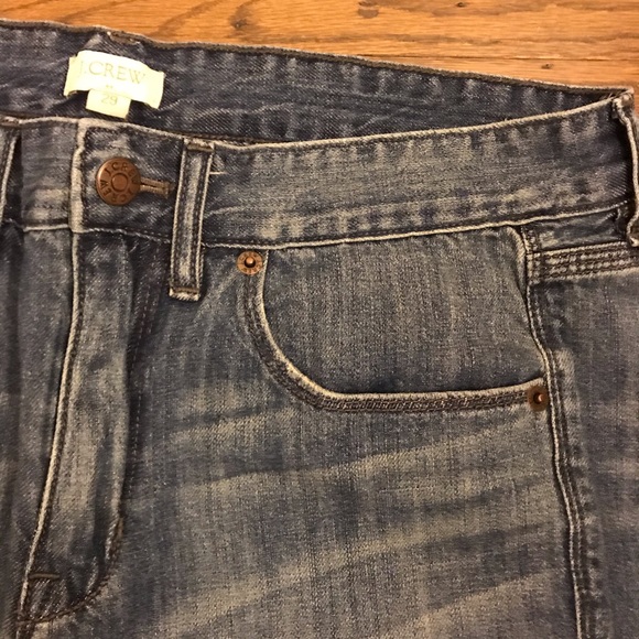 J Crew women’s Jeans Distressed Blue Size 29 - Picture 4 of 6